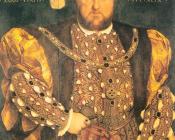 小汉斯荷尔拜因 - Portrait of Henry VIII